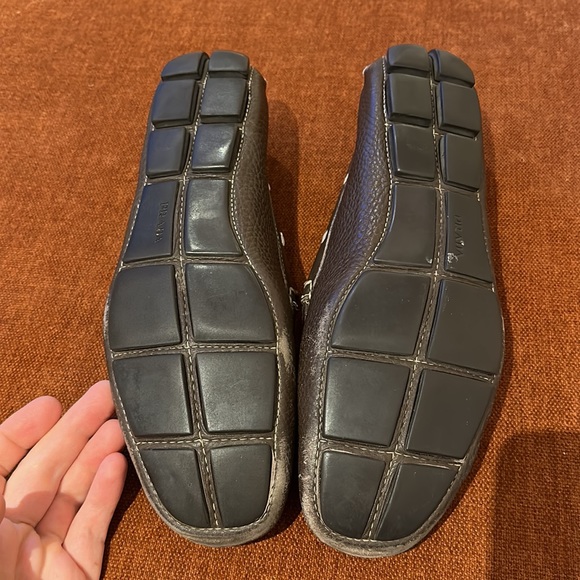 Men’s Prada Loafers in brown deerskin - UKSize 11.5 - Picture 5 of 7